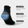 thumbnail image 5 of Compression Socks for Unisex Men and Women , Ankle Soft Moisture-Wicking Socks , Athletic Cushioned Low Cut Running Socks for a Secure Fit - 7 Pairs, 5 of 6