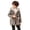 Grey, variant on Ruyang Toddler Boys Plaid Hooded Coat Button Long Sleeve Jacket Sherpa Lined Warm Mid Length Overcoat Kids Winter Outerwear