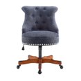 thumbnail image 2 of Chaise de Bureau Callum Bleu Foncé, 2 of 9