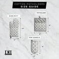 thumbnail image 2 of Blue Solid Chambray Oven Mitt (Set of 2), 2 of 4
