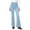 *5-Light Blue, variant on VBVC Women's Stretchy Denim-look Leggings,Butt Lift Flare Pant For Women,Ladies Pull-On Breathable Trousers,Light Blue,Size XL