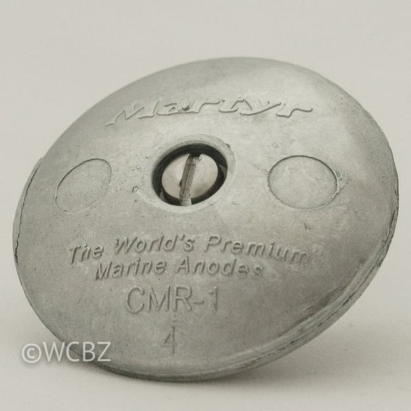 CMR-1 Rudder Button - Zinc -