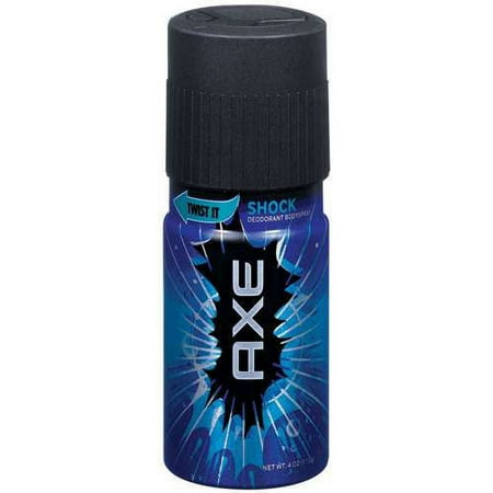 Axe Shock Deodorant Bodyspray, 4 oz