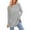 Gray, variant on Long Sleeve Shirts for Women, Womens Tunic Tops to Wear with Leggings Long Sleeve Thumb Hole Shirts Crew Neck Curved Womens Long Sleeve Tops