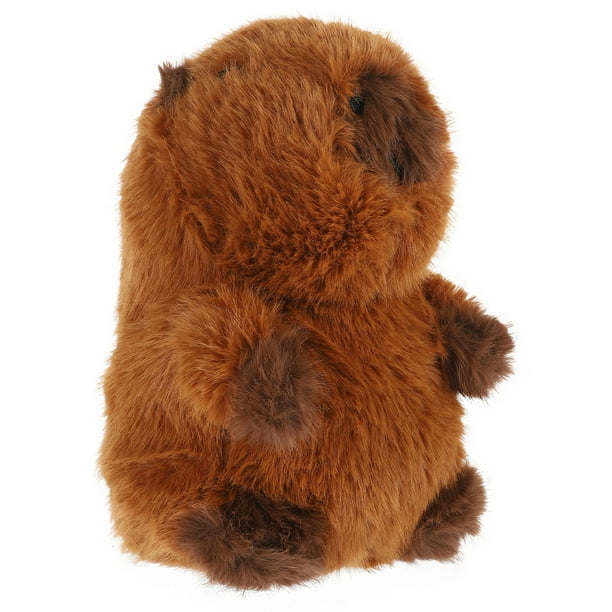 KAKOWELY Muñeco de peluche de carpincho de dibujos animados, encantador juguete de carpincho de peluche, adorable juguete de carpincho de peluche