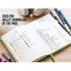 thumbnail image 2 of Creative Notebook - Paper Material With Unique Design, Imaginative And Artistic Style, Perfect For Writing, Sketching And Drawing.(black), 2 of 5