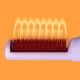 thumbnail image 5 of Peine Alisador de Cabello Inalámbrico Negativo Que No Daña El Cabello, Mini Rizador Portátil, Peine de Férula para Rizador, 5 of 5