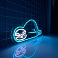 thumbnail image 2 of Handmadetneonsign Lazy Sloth Lying Floor Neon Sign, Sloth Animal Wall Art Decor, Cafe Home Bar Pub Wall Decor, 2 of 5