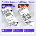 thumbnail image 4 of iDPRT Shipping Label Printer 4x6 Bluetooth Thermal Label Printer for Small Business and Shipping Package, Support Android, iPhone, Windows, macOS, Wi, 4 of 7