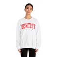thumbnail image 4 of Dentist Sweatshirt Gifts Crew Neck Shirt Long Sleeve Unisex, 4 of 7