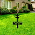 thumbnail image 3 of Handmadetneonsign Custom Outdoor Memorial Ballerina Metal Sign With Stakes, Outdoor Memorial Ballet, 3 of 4