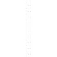 thumbnail image 2 of Ekena Millwork 47"H x 5/8"T Midland PVC Adjustable Decorative Slat Wall Panel Kit, Unfinished (contains 29 Slats + 1 Straight Edge Starter Slat), 2 of 15