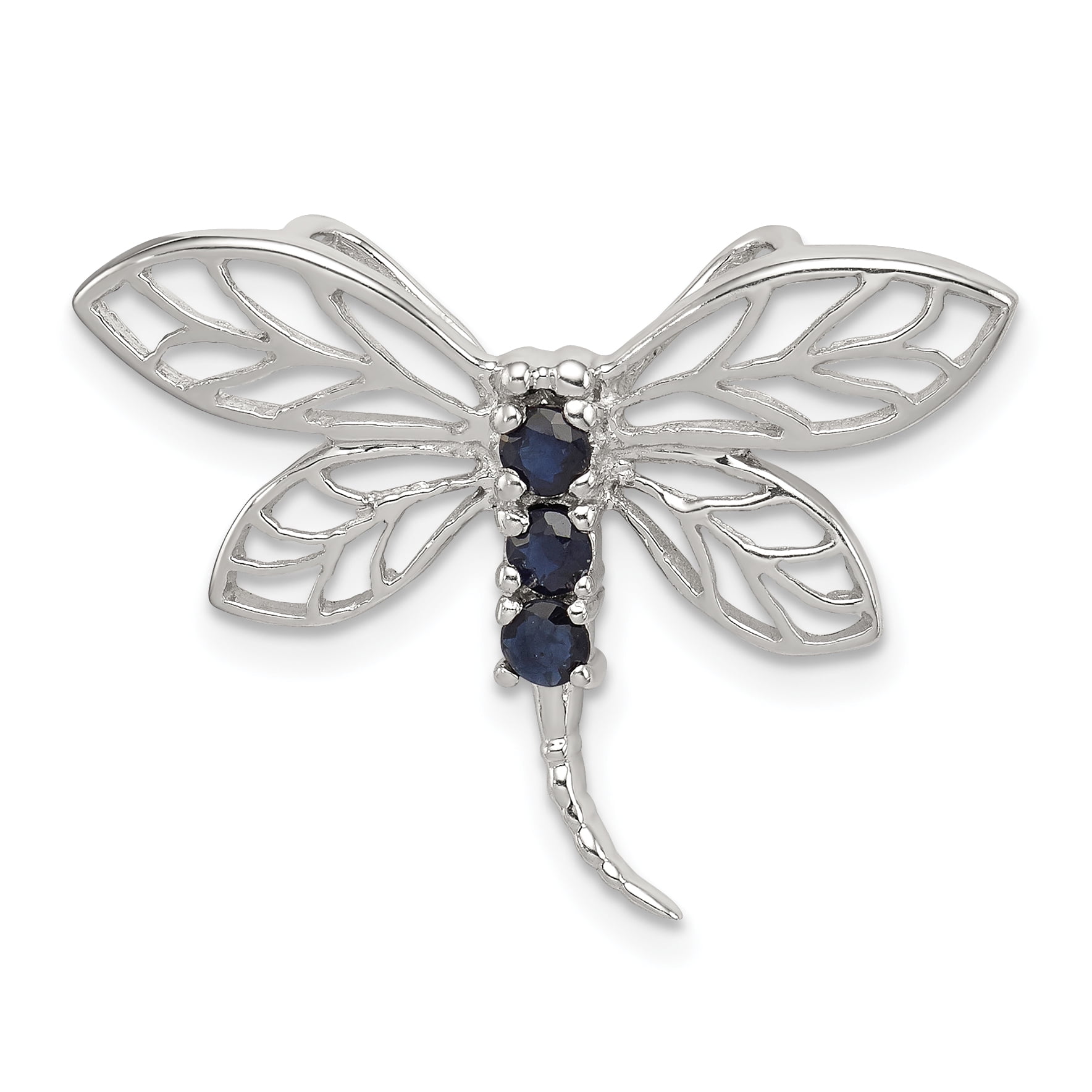 2pcs Lot - Dragonfly Key Chain Silver Pendant Charm Keychain
