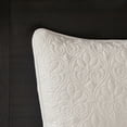 thumbnail image 5 of Regency Heights Quebec 3 Piece Bedspread Set Lightweight Reversible Bedding Set, Full, Cream, 5 of 10