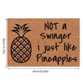 thumbnail image 2 of Tapis de Porte Imprimé Ananas pour Entrée - Solution de Sol en Polyester pour Extérieur et Zones de Porte d'Entrée, 2 of 6