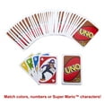 thumbnail image 3 of UNO Super Mario Card Game for Kids & Family, 2-10 Players, Ages 7 Years & Older, 3 of 6