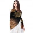 thumbnail image 5 of Squirrel Elegant Chiffon Yarn Silk Scarf for Women - Translucent and Breathable - 180*73 Size - Fashion Accessory for Summer and Spring, 5 of 6