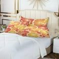 thumbnail image 6 of Coolnut Lemon Grapefruit Pillowcases, Soft and Cozy Decor Giftsative Pillow Cases with Hidden Zipper for Bedroom, Sofa, Couch, King Size 20x40 Inches（59）, 6 of 6