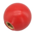thumbnail image 4 of Machine Tool Handle Ball Nuts Bakelite Ball Brass Core Handle Head Thread Ball Nut Knob Machine Tool Fastener Accessories M10-35Red, 4 of 8