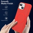 thumbnail image 3 of Nalacover Wireless Charging Case for iPhone 13,Stylish lmitates the Liquid Skin Feeling Plating Magnetic Car Card Slot Shockproof Camera Lens Protective for Women Men Slim Cover,Blue, 3 of 8