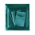 thumbnail image 2 of Madison Park Essentials Silk Sheets, Teal, 2 of 5