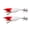 Type 006, variant on Yihuala 2Pcs Artificial Shrimp Cuttlefish Round Belly Fish Baits for Enhances Attractions Fishing Lures for Fishing