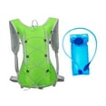thumbnail image 2 of Mochila de hidratación para correr, transpirable, para viajes de montaña, para correr, ligera, para senderismo, paquete de agua para montar a caballo Verde, 2 of 8