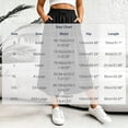 thumbnail image 4 of VBVC Women's Drawstring Wide Leg Capri Pants , Summer Curved Hem Culottes For Women , Ladies' Loose Fit Cropped Trousers with Pockets,Red,S-3XL, 4 of 10