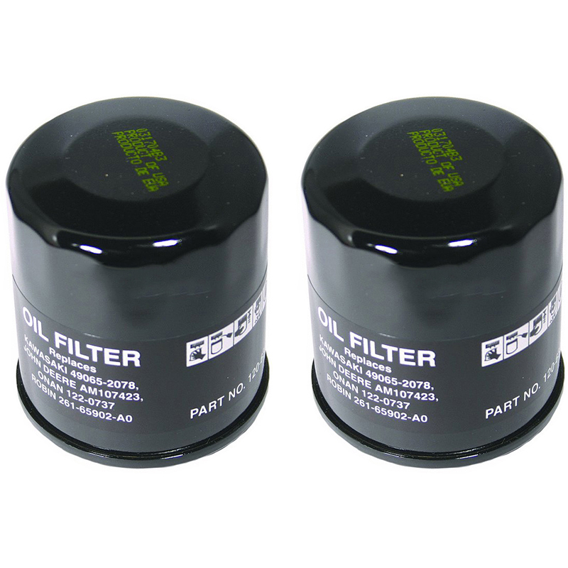 2pk Oil Filter Kawasaki Engines Cub Cadet John Deere Snapper Mowers