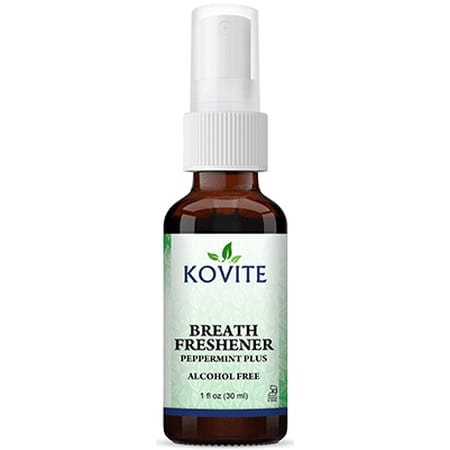 Kovite Kosher Breath Freshener Spray Peppermint Plus - Alcohol Free - 1