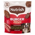 thumbnail image 3 of (3 pack) Nutrish Burger Bites Beef Recipe with Bison Premium Dog Treats, 12 oz. Pouch (Rachael Ray), 3 of 12