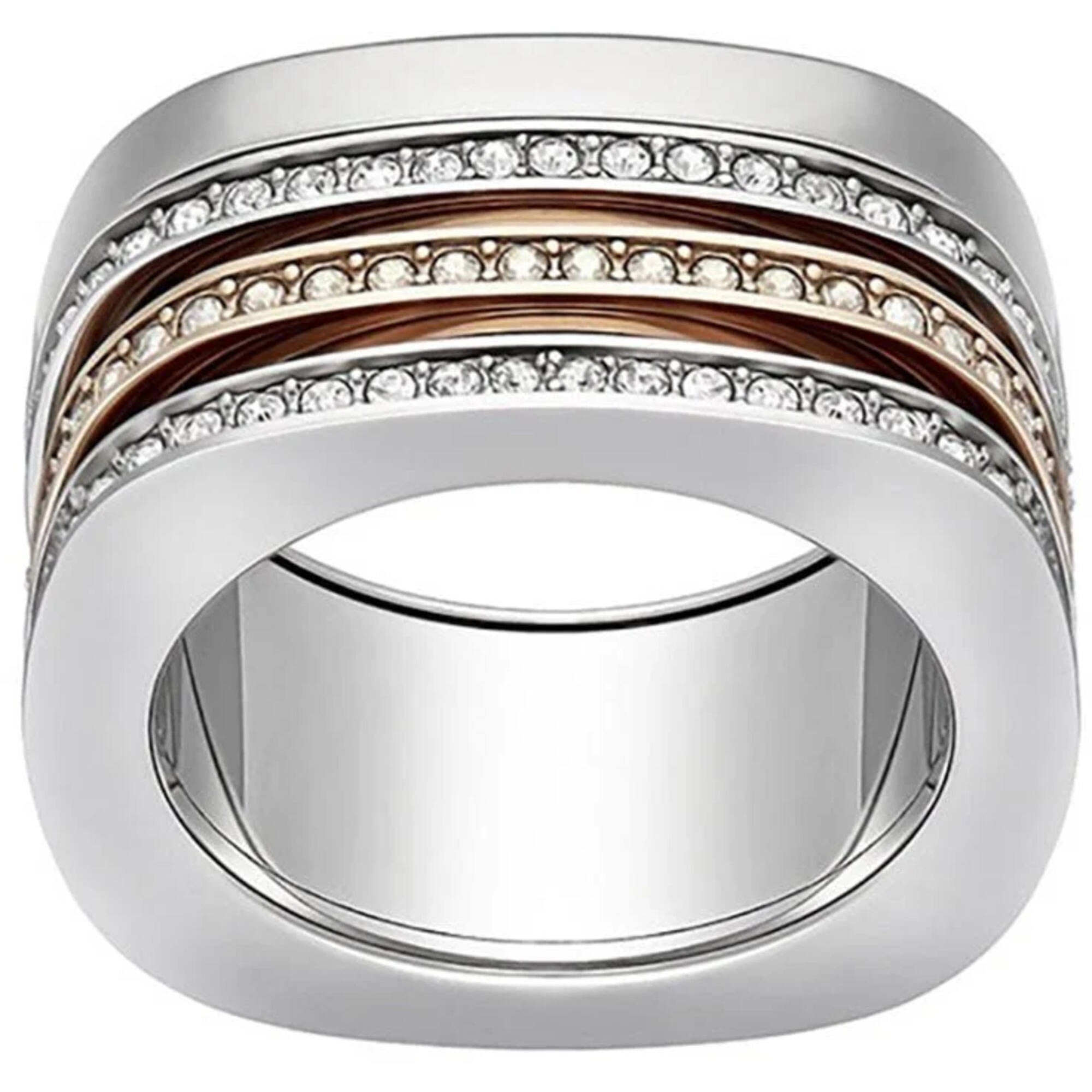 SWAROVSKI Gemaリング 55サイズ Amazon.com: Swarovski Gema Ring, Mixed Cuts, Multicolored