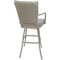 thumbnail image 2 of Outdoor or Indoor 30" Bar Stool - Ofir - White Linen - Beige, 2 of 8