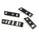 thumbnail image 3 of Embellecedor decorativo Yashi Para panel de elevalunas de coche Land Rover Evoque 4 piezas fibra de carbono ABS, 3 of 4