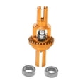 thumbnail image 1 of Reemplazo de conjunto diferencial de coche RC 1:28 de metal, accesorio de repuesto para coche RC oro, 1 of 8