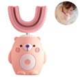 thumbnail image 2 of Ultrasonic Kids Electric Toothbrush, Soft Silica Gel Brush Head,u Type, 2 of 5