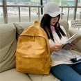 thumbnail image 3 of Fashion Ladies Trend Wild Color Zipper Large Capacity Backpack Student Bag, 3 of 6