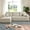 Left+Beige + Plush + Foam+Spring + 3 Seat, variant on 105 Inch L-Shaped Cloud Sectional Sofa with Side Storage Pockets, Right Chaise 3-Seat Deep Seat Plush Modular Couch, Spring & Foam Fill No Assembly Sofa, Black