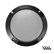 Uxcell 8" Speaker Grill Mesh Decorative Circle Woofer Guard Protective Cover Audio Accessories Black