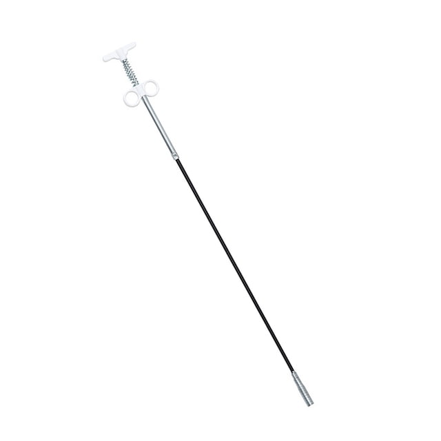 Billuyoard Herramientas de dragado de tuberías de resorte de 90cm, palos limpiadores de drenaje, removedor de obstrucciones, herramientas de limpieza para Suministros de limpieza para el hogar Blanco Billuyoard HA003683-02