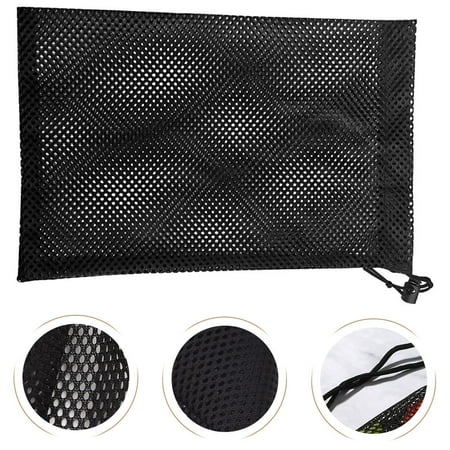 ELAYARD 5Pcs Multifunctional Mesh Bag Storage Bag for Golfs Black Netted Pocket Design