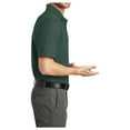 thumbnail image 3 of Yellow Rooster Men's Short Sleeve Stain-Release Polo T-Shirts Dark Green 4XL, 3 of 6