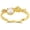 Gold, variant on Isla Simulated Pearl Ring for Women Sterling Silver 14K Gold Plated Ginger Lyne Collection