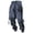 M10-Light Blue, variant on Glisme Winter Trousers For Men Straight Leg Solid Color Elastic Waist Relax Fit Sweatpants Simple Daily Wear Xl Light Blue