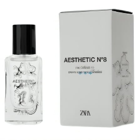 Zara Aesthetic No.8 Kids Perfume Citrus Cologne Fresh Light & Gentle Fragrance Minimalist Urban Collection Long-Lasting Eau de Toilette EDT 30ml (1.0 fl. oz.)