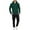 Dark Green, variant on Men's Casual Athletic Tracksuit 2 Piece Outfits Sweatsuits Long Sleeve Crewneck Pullover Active Jogging Sportswear Sports Clothes Outfits (Dark Green, XXL)