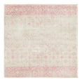 thumbnail image 3 of Unique Loom Tribal Trellis Collection Area Rug - Alami (3' 3" Square Ivory and Pink), 3 of 12