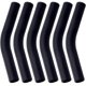 thumbnail image 1 of 12pcs Silicone Straw Tips: 8 mm Reusable Elbow Drinking Metal Straws Cover Topper Replacement for Hot and Cold Drinks, 1 of 3