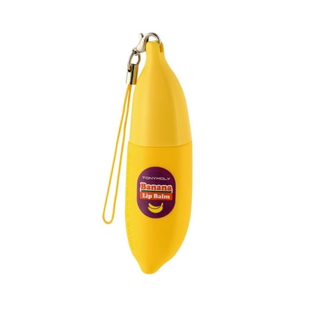 Tonymoly Magic Food Banana Lip Balm (Best Treatment For Busted Lip)