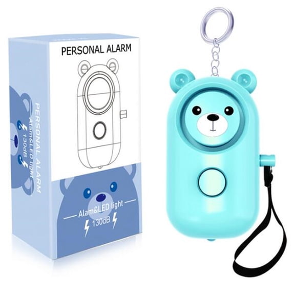 Viflosae Personal Alarm Keychain for Women, Men, Kids, Children, & Elderly, 130dB Self Alarm With LED Light Electronics Gadgets